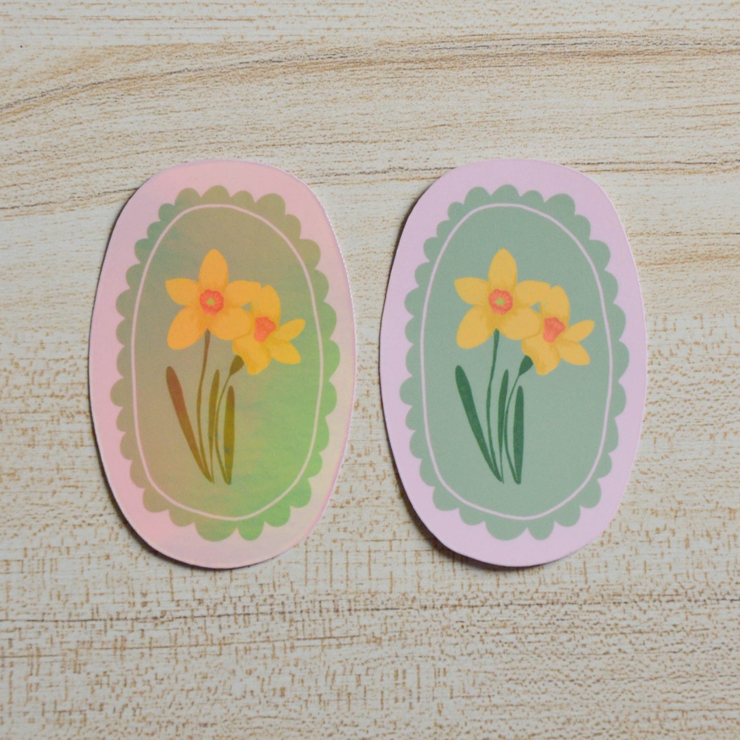 Daffodil Sticker Flake