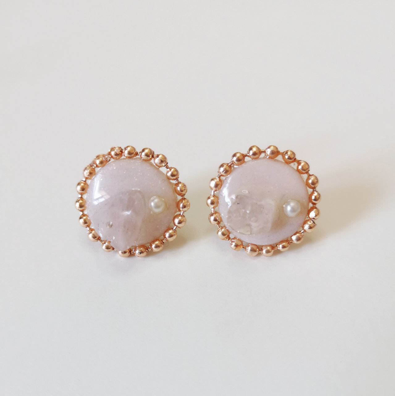 Large Studs: Light Pink