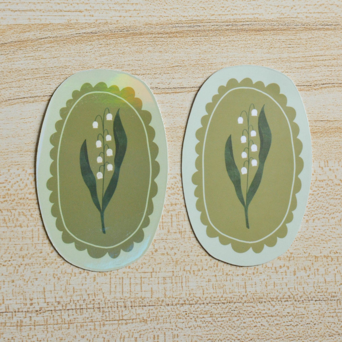 Lily of the Valley Sticker Flake