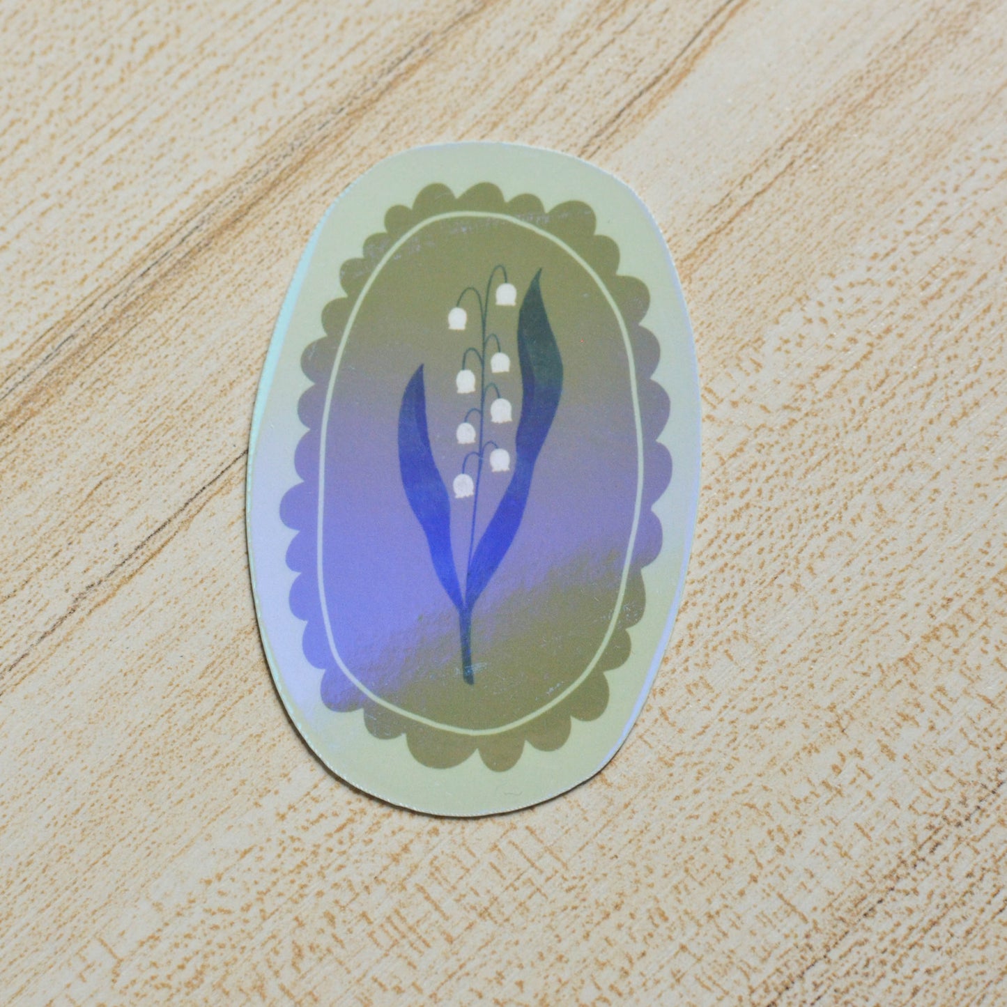 Lily of the Valley Sticker Flake