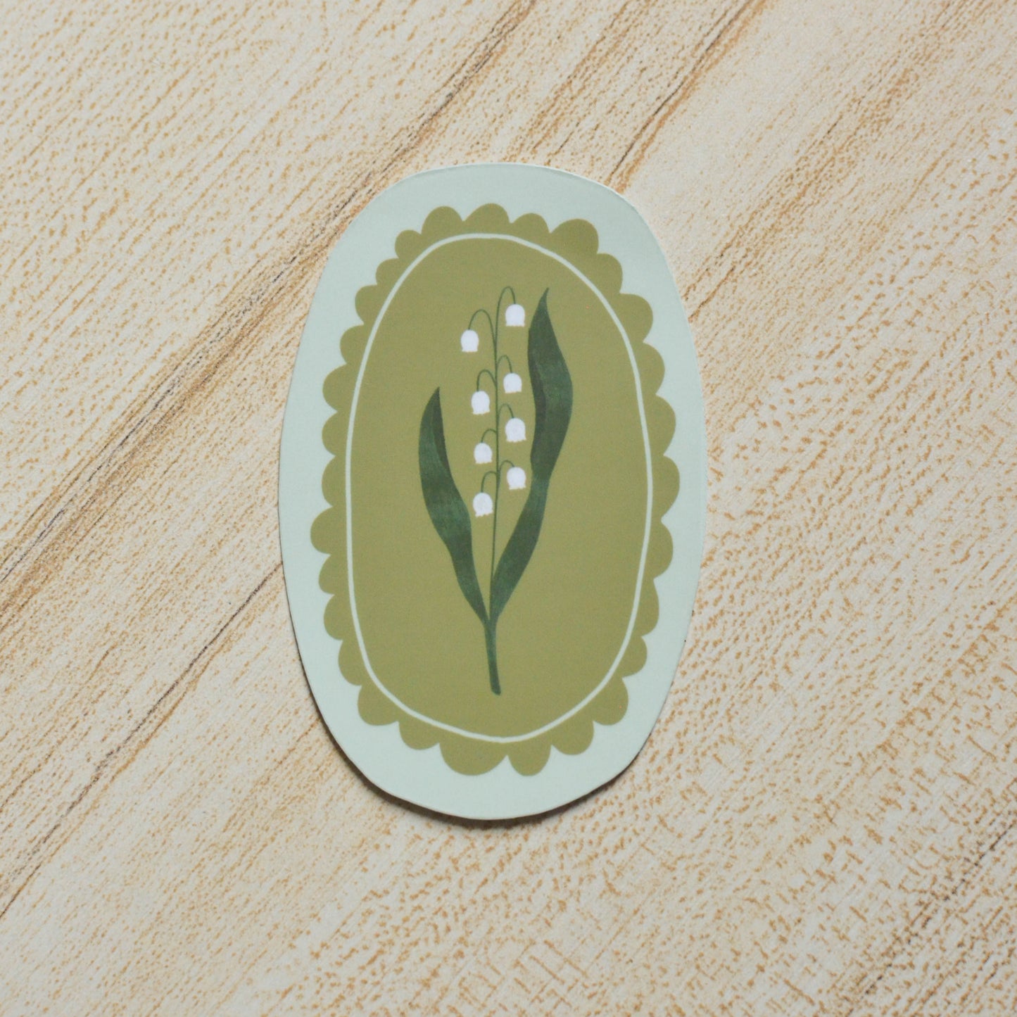 Lily of the Valley Sticker Flake
