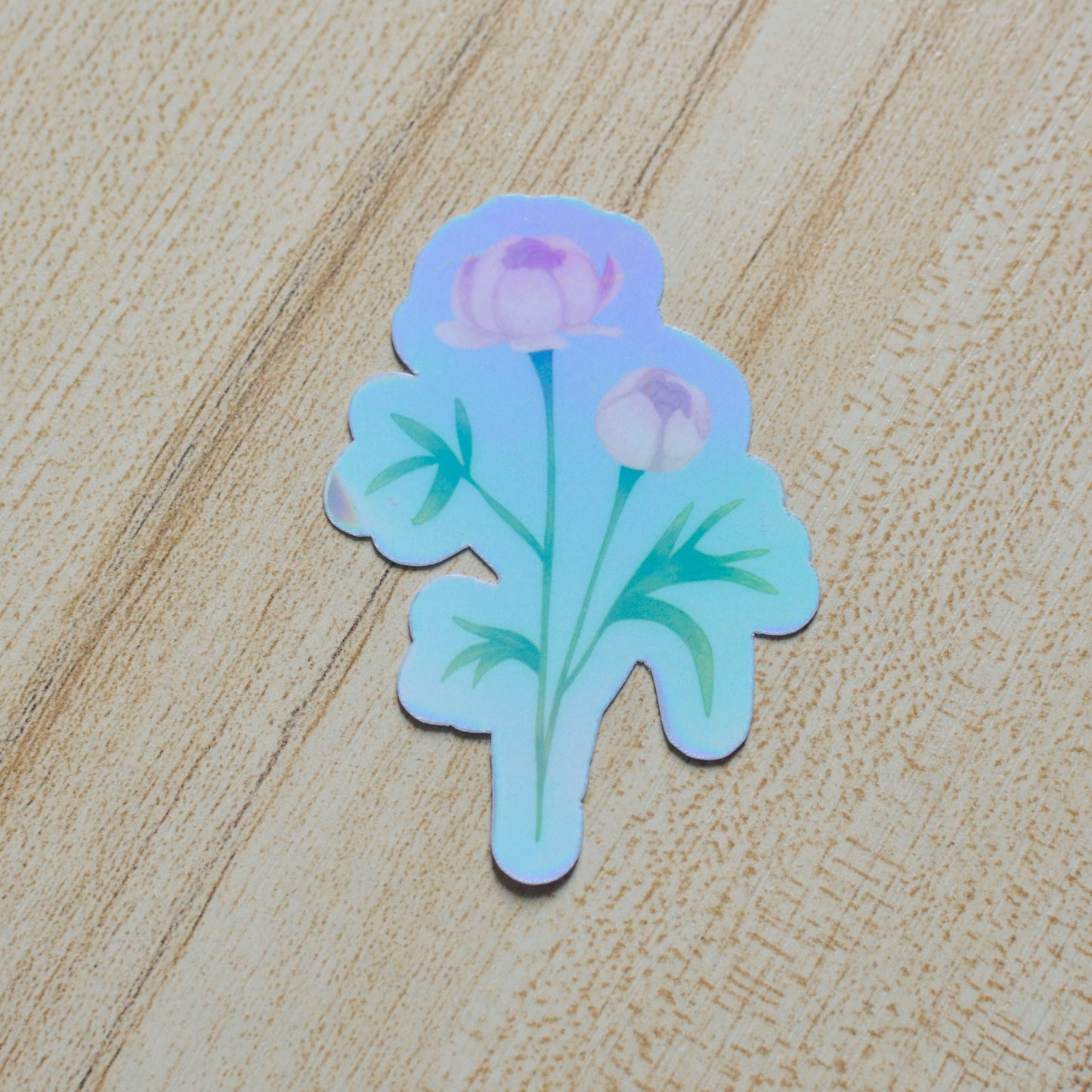 Peony Sticker Flake