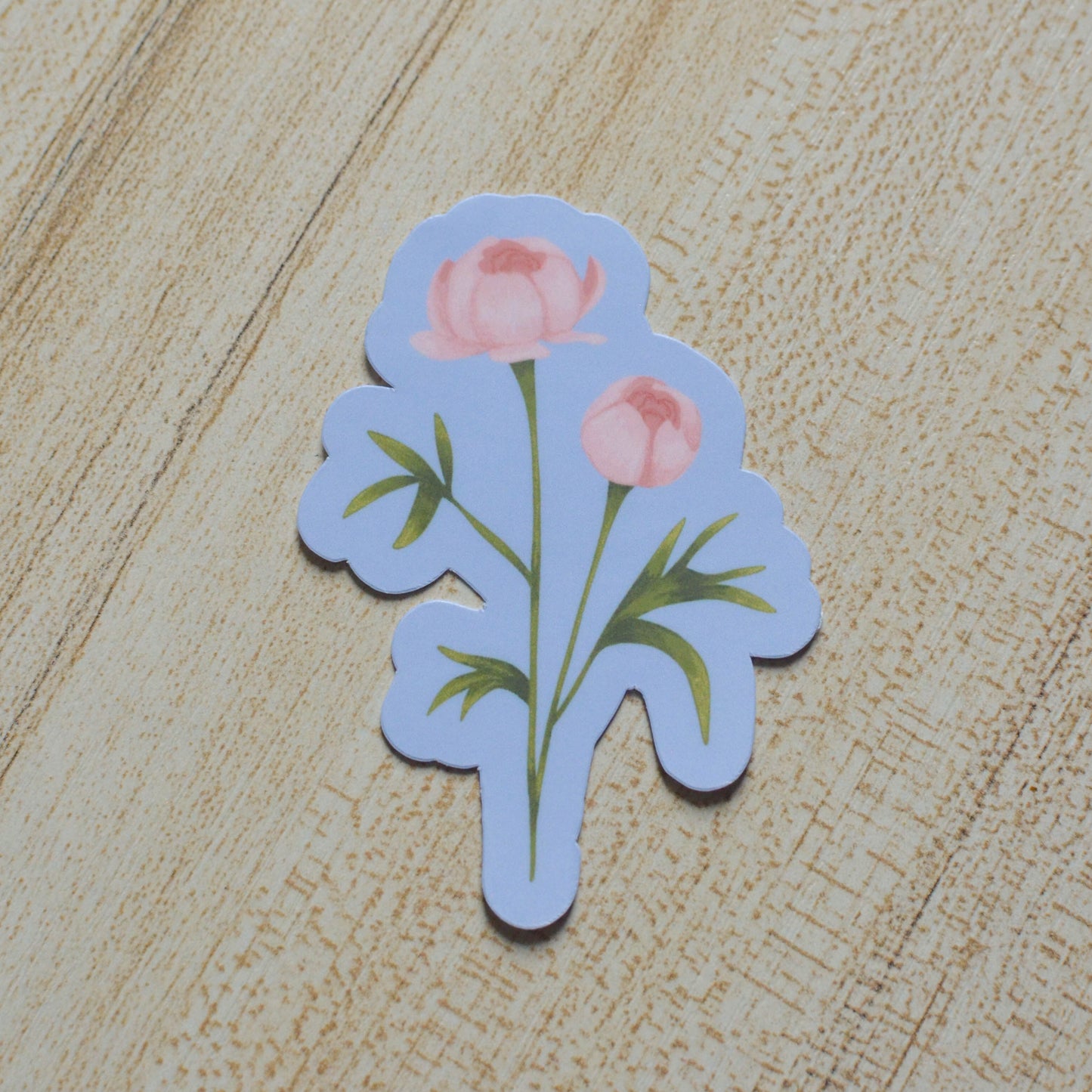 Peony Sticker Flake
