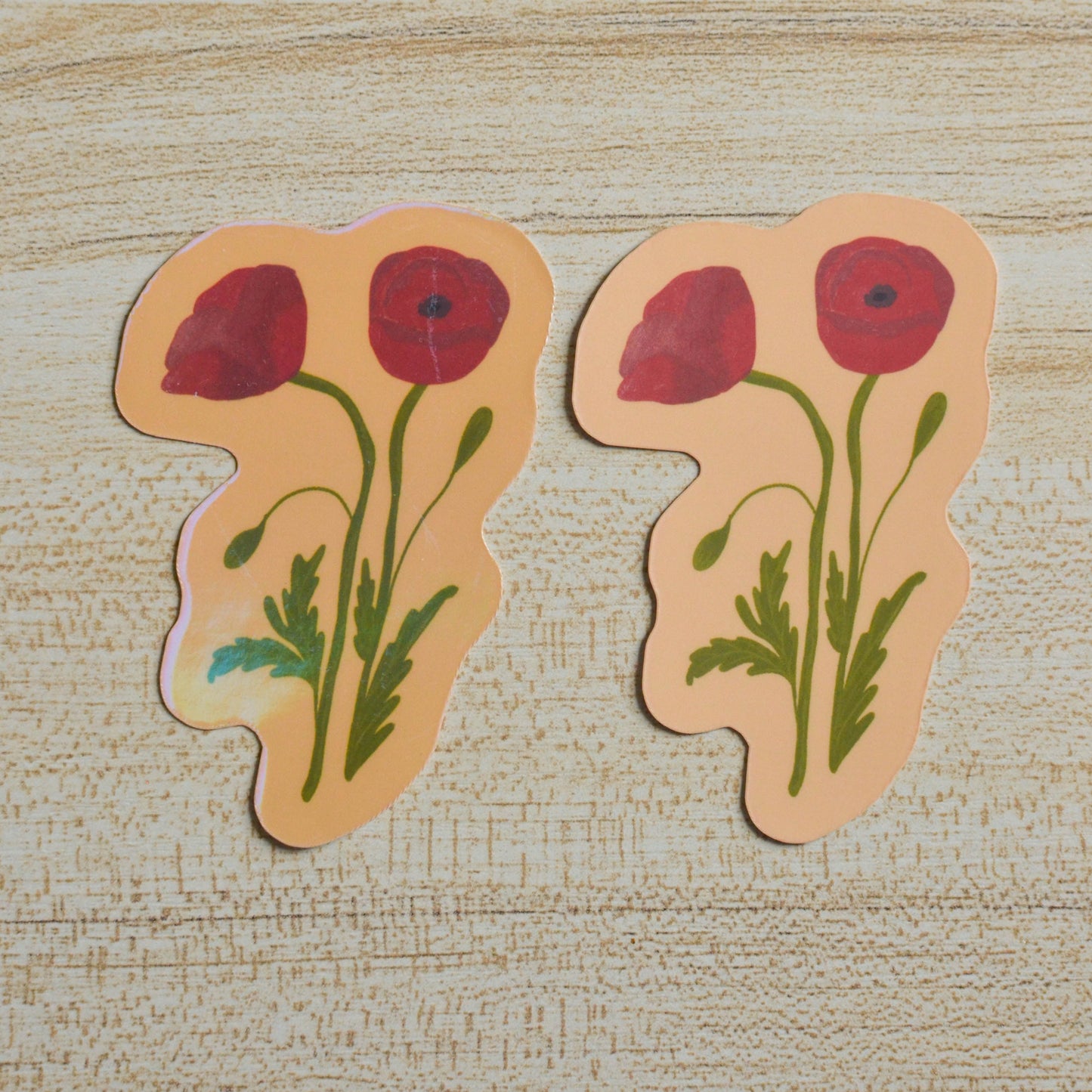 Poppy Sticker Flake
