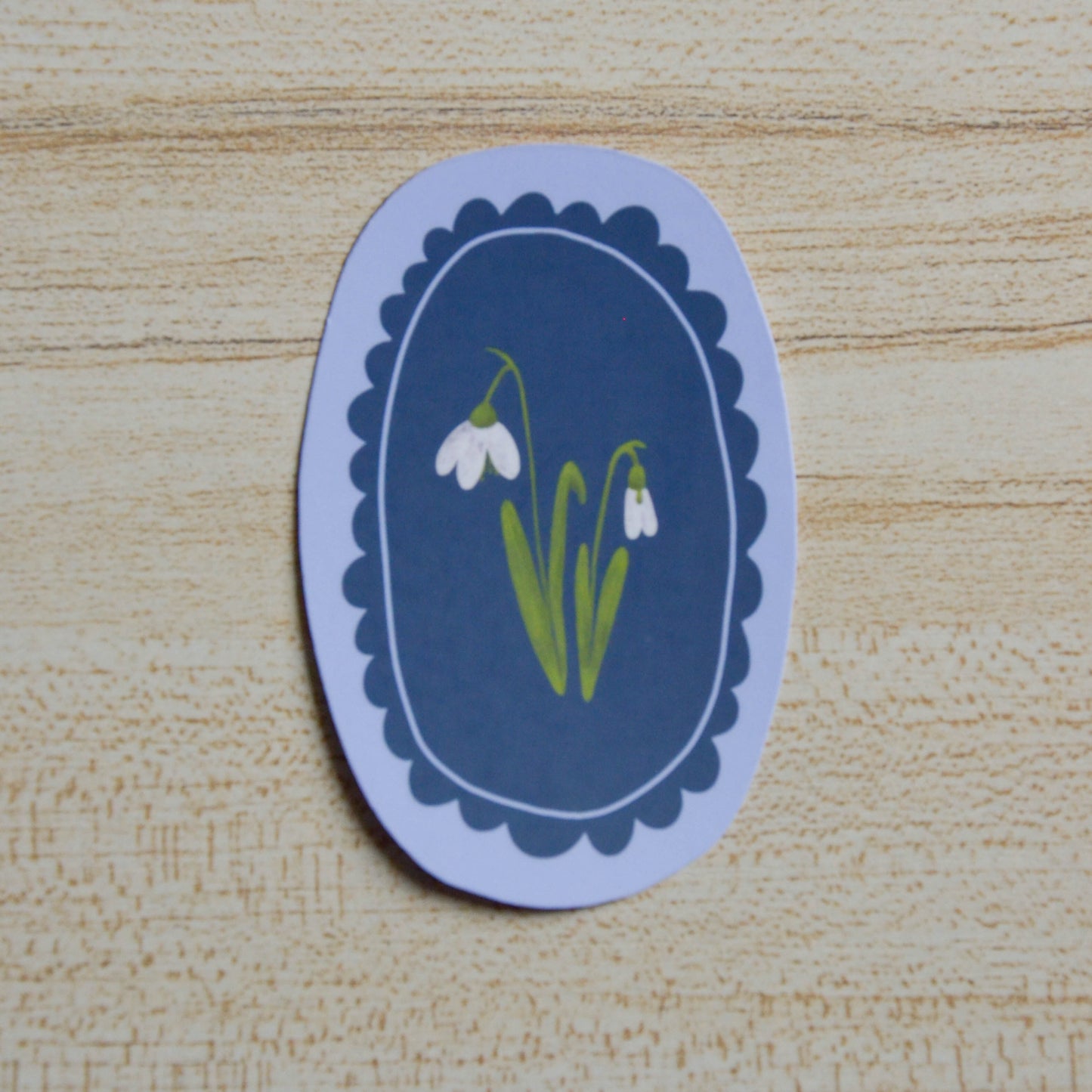 Snowdrop Sticker Flake