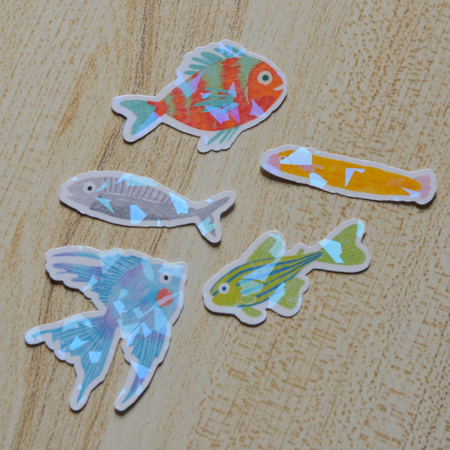 Fishda Sticker Flake Set